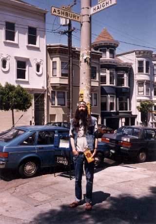 Colin at Haight and Ashbury