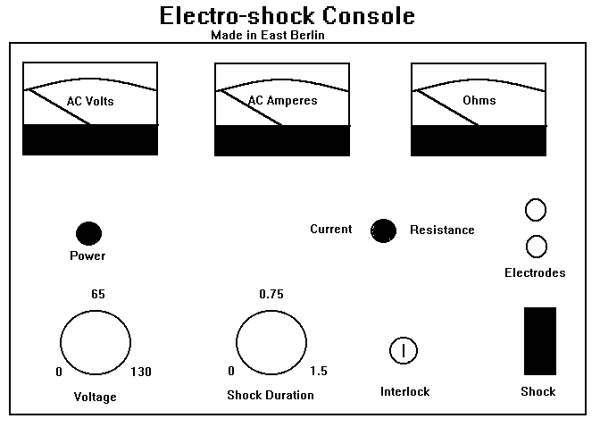 Image of shock treatment console